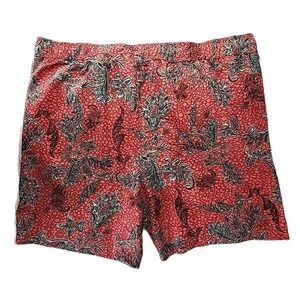NWT Houston White Men's 2XL Swim Trunks Shorts Drawstring Waist Modern AOP New
